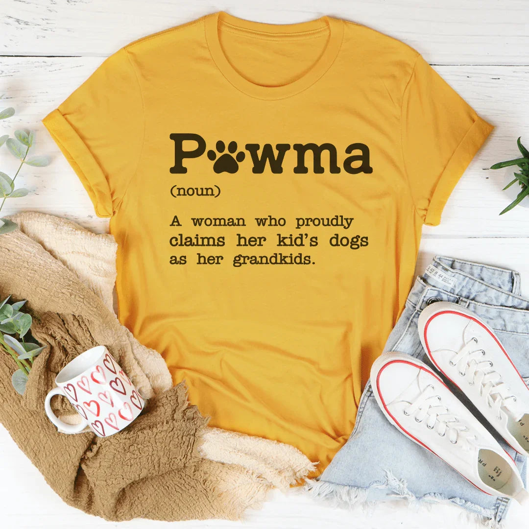 Pawma A Woman Who Proudly Tee