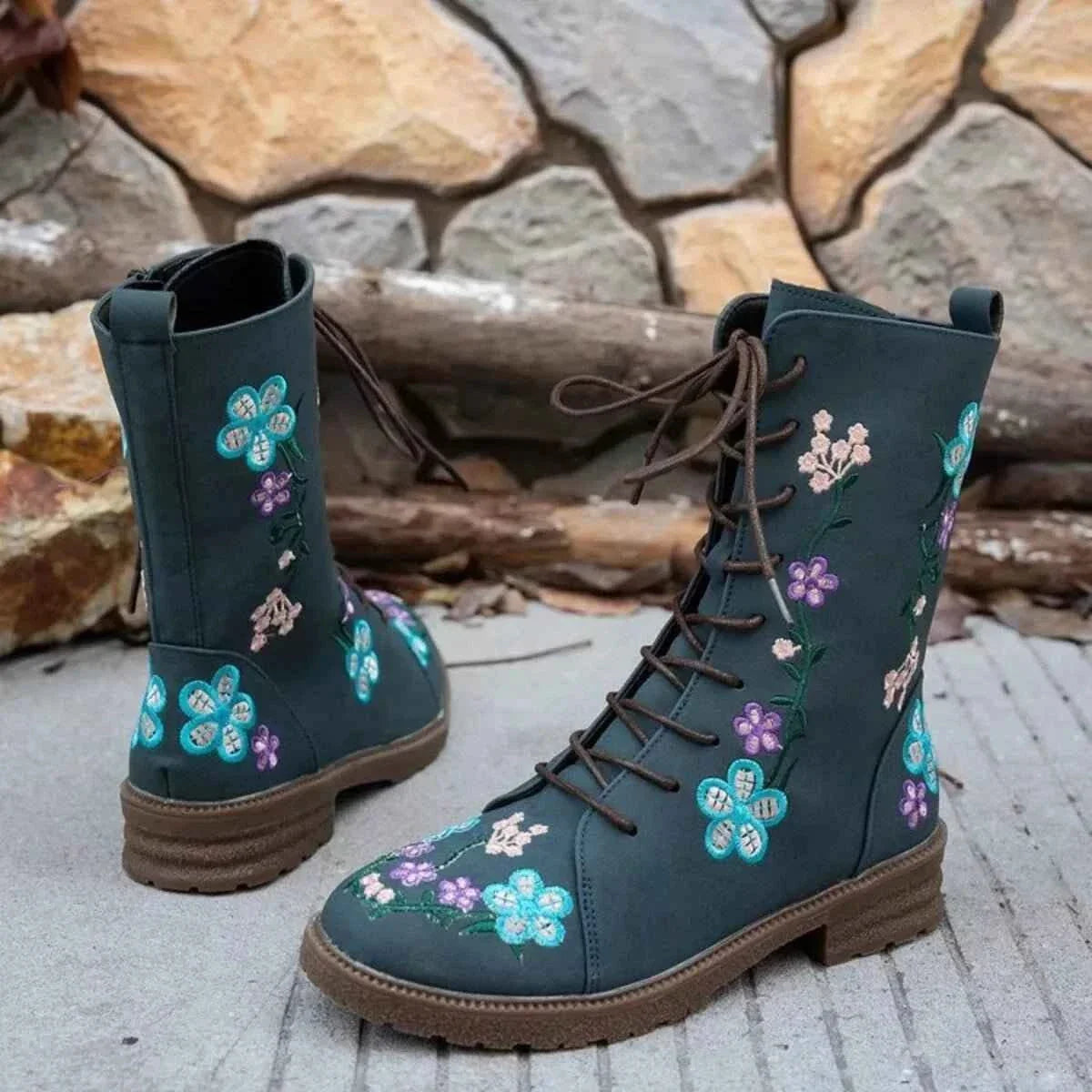 Flare Formal Dress Boots - Chic & Stylish