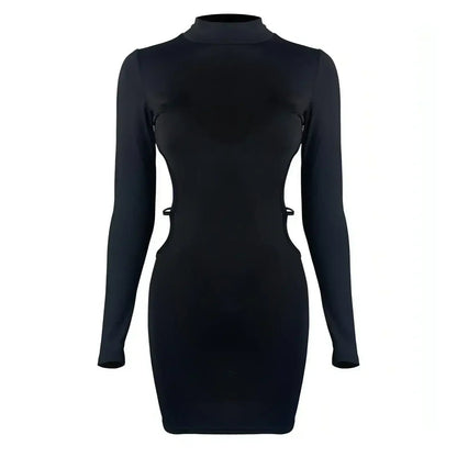 Women's Fashion Midriff Outfit Sheath Dress