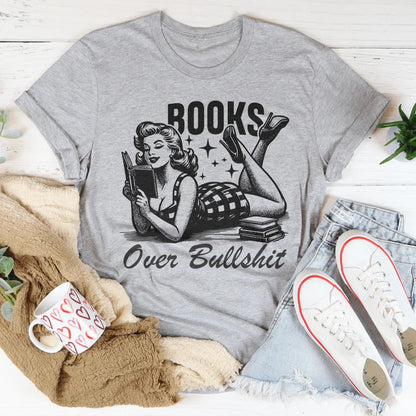 Books Over Bullshit Tee