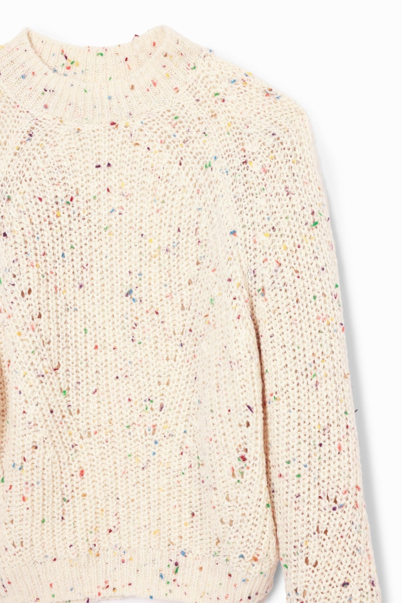 Desigual Women's Woman Flat Knit Thick Gauge Pullover