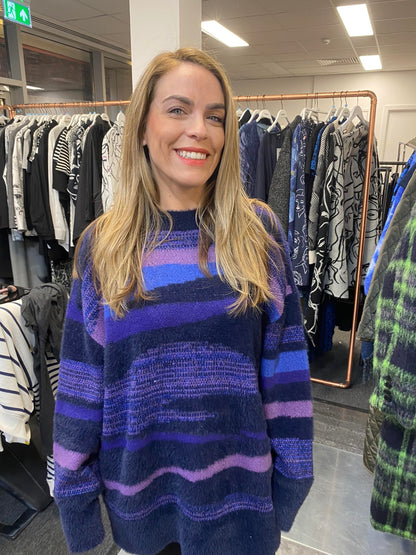 Desigual Women's Woman Flat Knit Thick Gauge Pullover