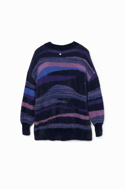 Desigual Women's Woman Flat Knit Thick Gauge Pullover