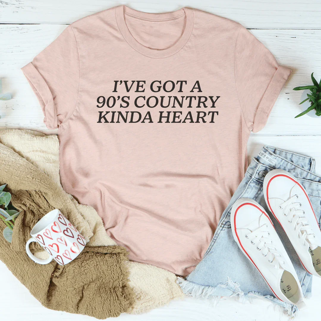 I've Got A 90's Country Kinda Heart Tee