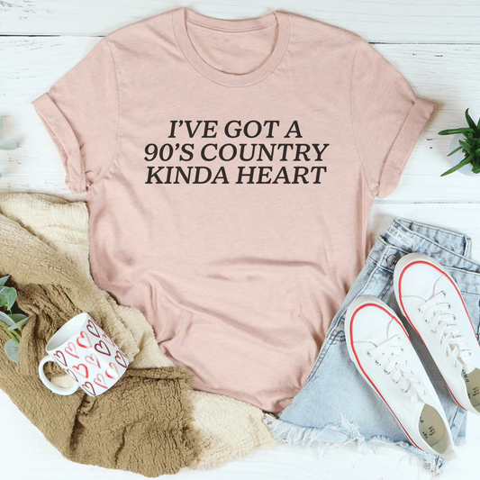 I've Got A 90's Country Kinda Heart Tee