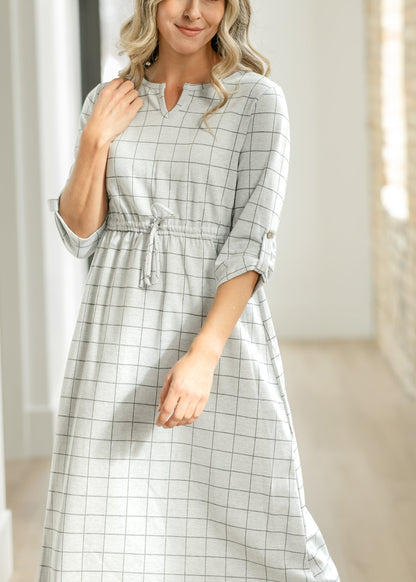 Monica Tie Waist Midi Dress - FINAL SALE