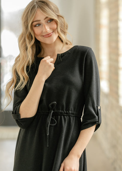 Monica Tie Waist Midi Dress - FINAL SALE