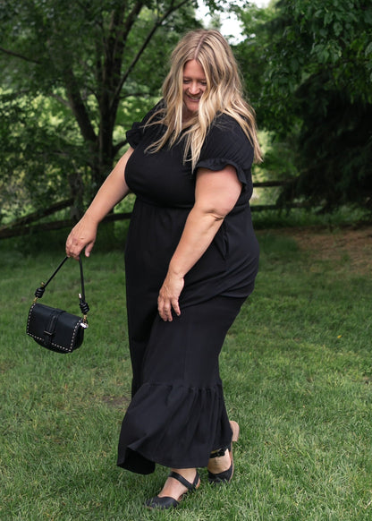 Amy Puff Sleeve Maxi Dress - FINAL SALE